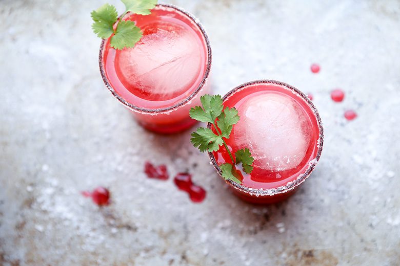 Rhubarb Raspberry Margaritas Floating Kitchen