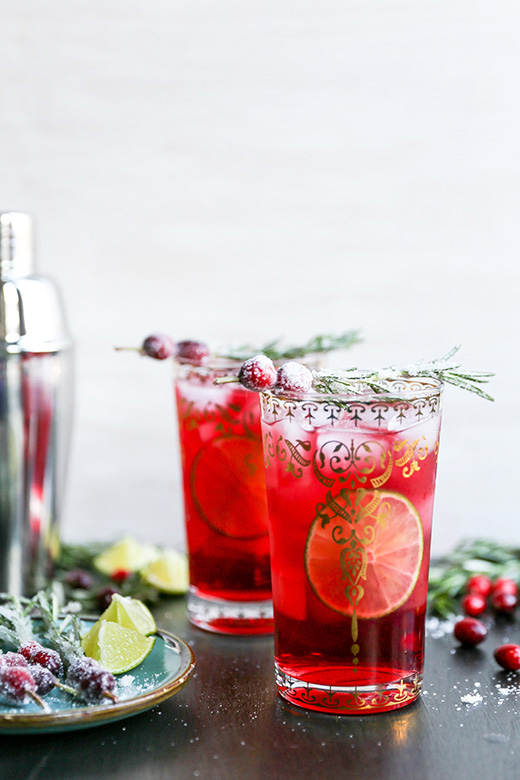 Sparkling Christmas Tree Cocktail | Floating Kitchen