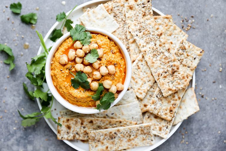 Spiced Roasted Carrot Hummus – Floating Kitchen