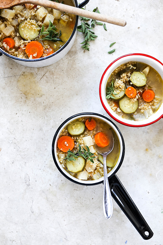 Freekeh Vegetable Soup – Floating Kitchen
