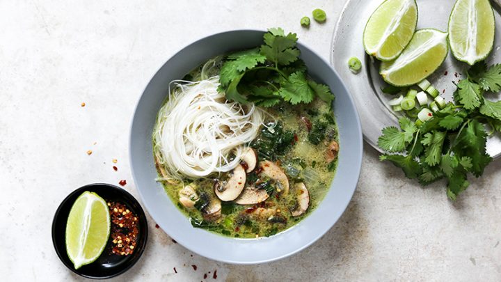 Easy Thai Green Curry Chicken Soup Floating Kitchen