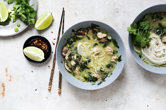 Easy Thai Green Curry Chicken Soup – Floating Kitchen