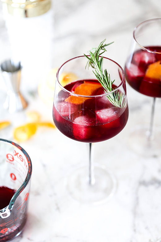 Pomegranate and Beet Gin Cocktail – Floating Kitchen