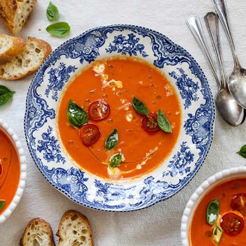 5-Ingredient Creamy Carrot and Tomato Soup - Cooking for Keeps