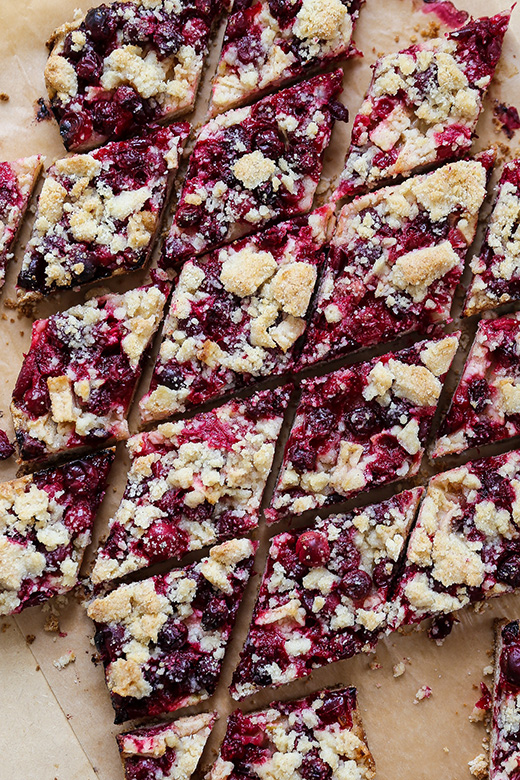 Cranberry-Apple Crumb Bars | www.floatingkitchen.net