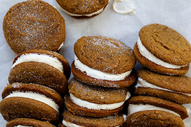 Gingerbread Cream Pies | www.floatingkitchen.net