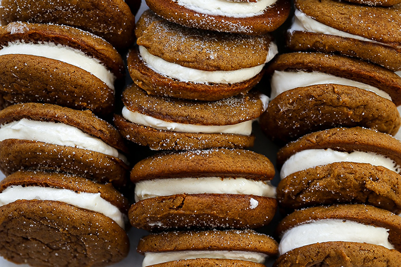 Gingerbread Cream Pies | www.floatingkitchen.net