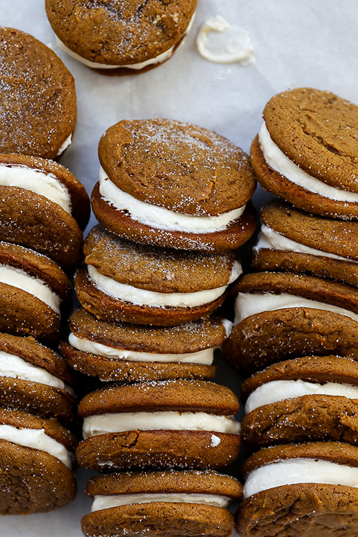 Gingerbread Cream Pies | www.floatingkitchen.net