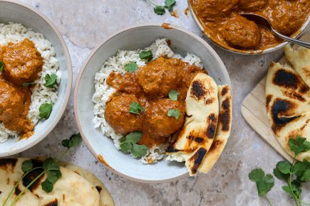 Butter Chicken Meatballs | www.floatingkitchen.net