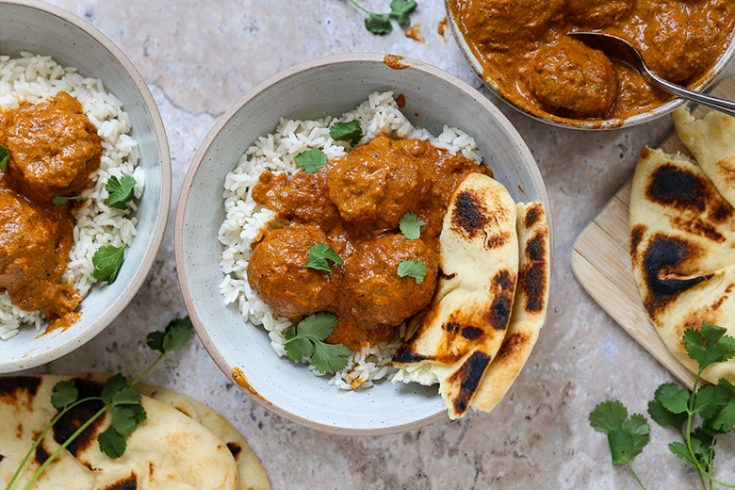 Butter Chicken Meatballs