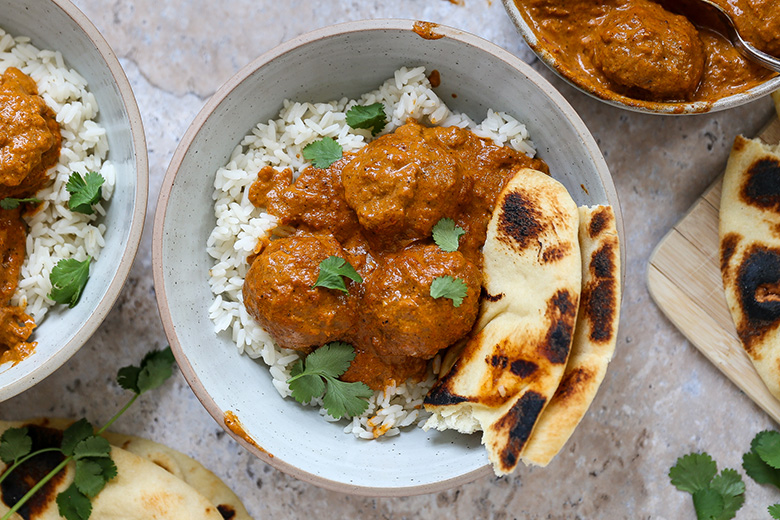 Butter Chicken Meatballs | www.floatingkitchen.net